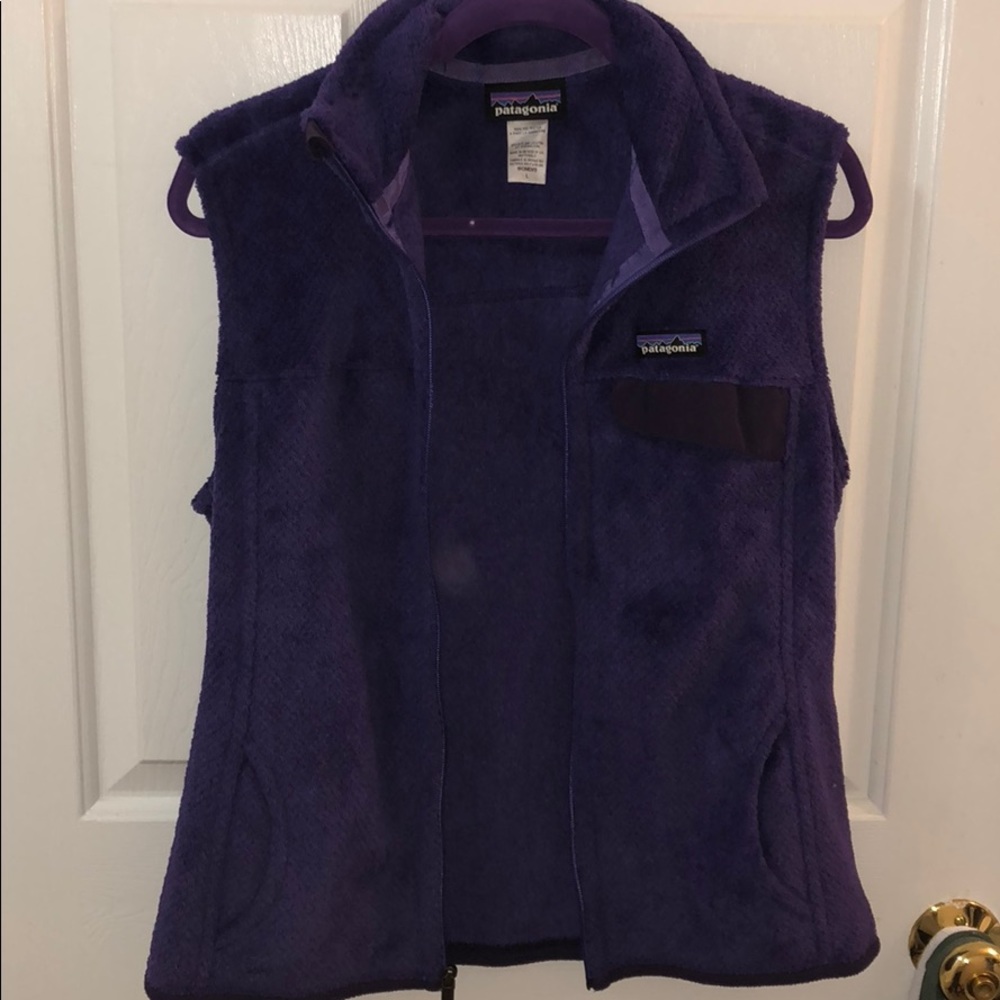 EUC Women’s Purple Patagonia Vest